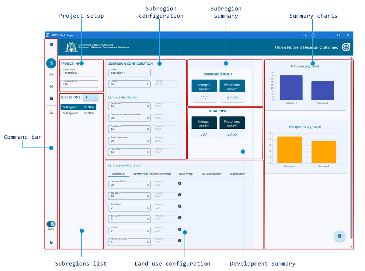 Input module UI