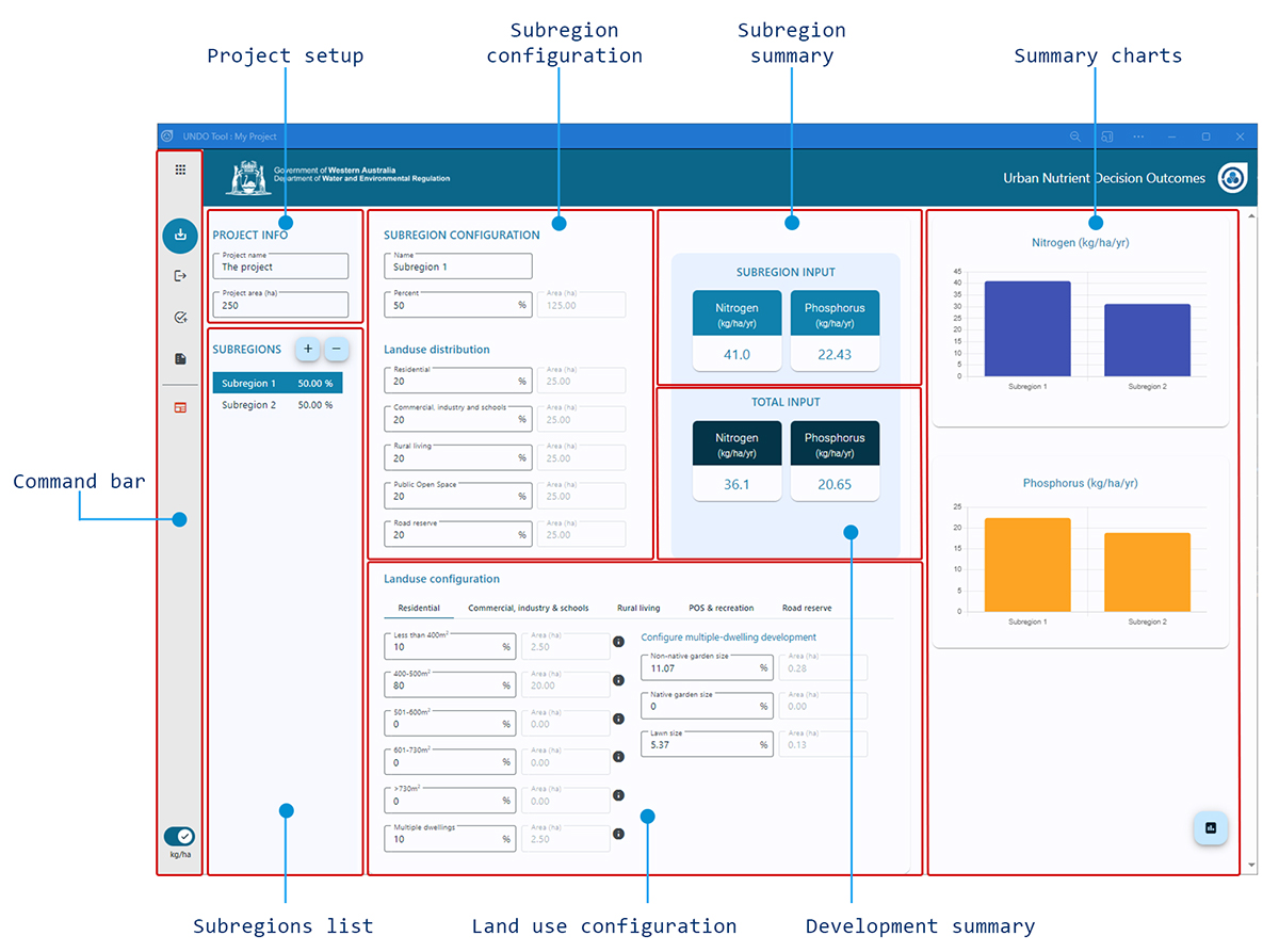 Input module UI